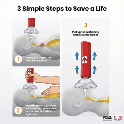 RescUAid+ | Anti-Choking Device For Adult & Children