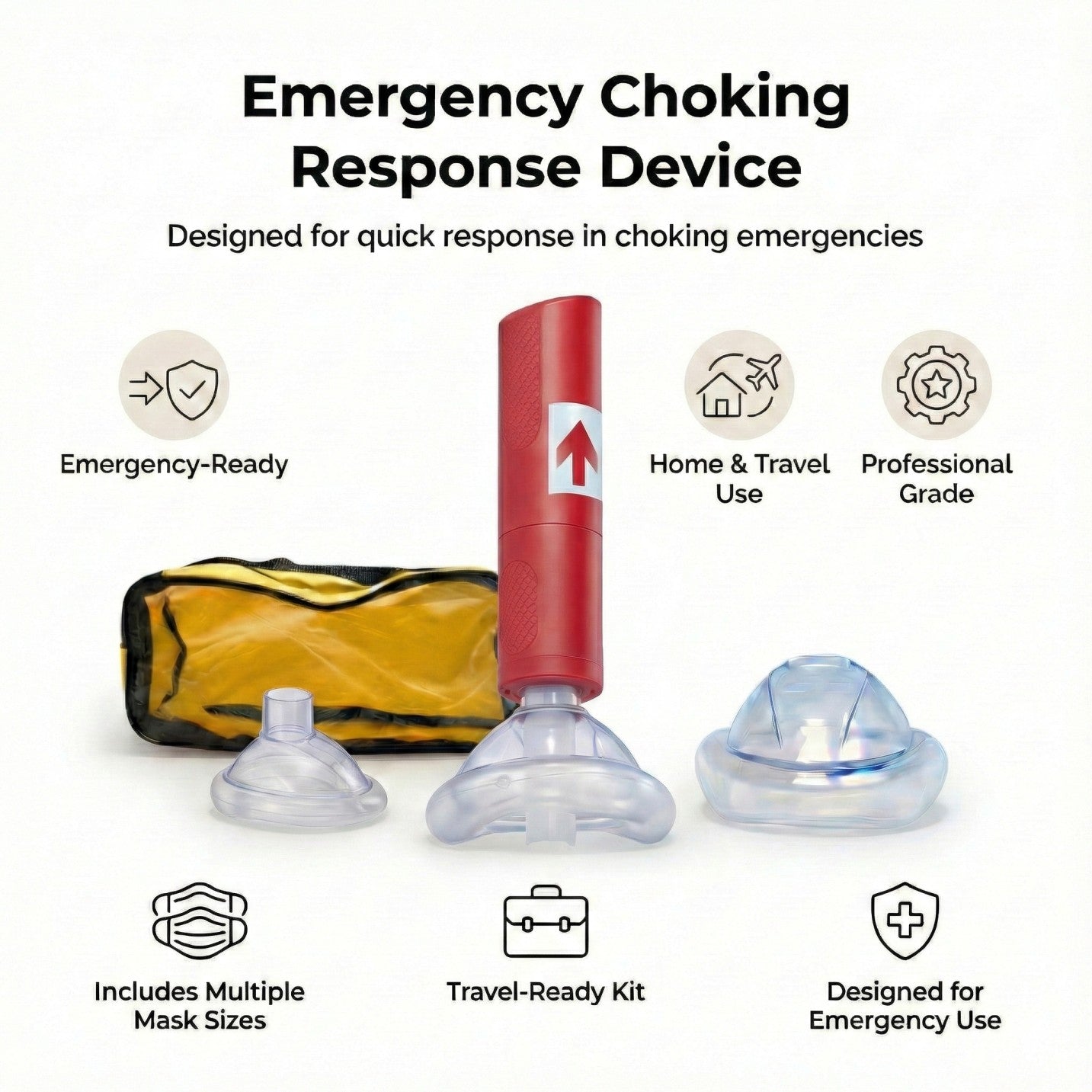 RescUAid 2.0 | Anti-Choking Device For Adult & Children